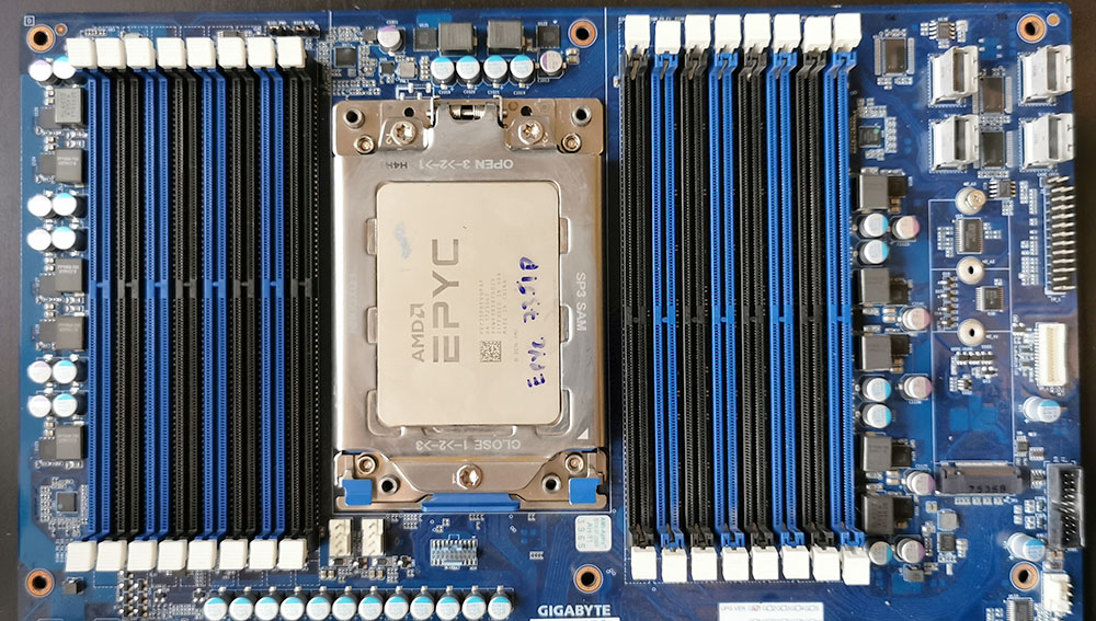 Visual Inspection The GIGABYTE MZ AR Motherboard Review EPYC With Dual G
